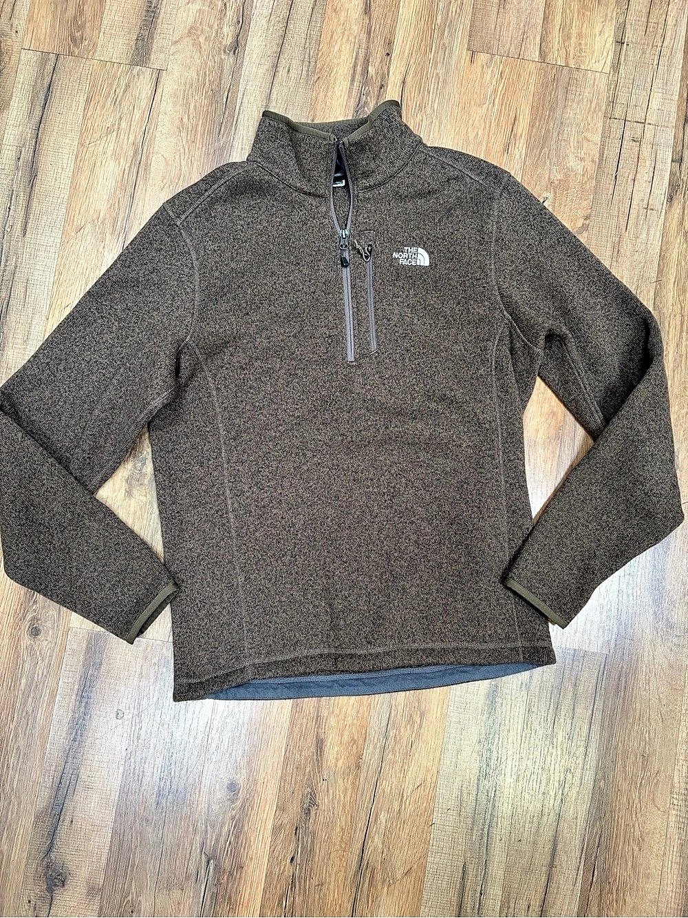 The North Face Gordon Lyons 1/4-Zip Fleece Brown Medium